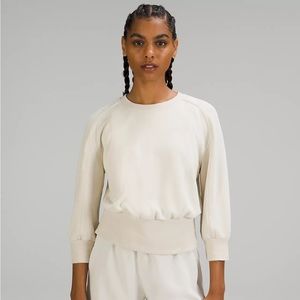 Lululemon Softstreme ribbed-hem pullover